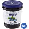 Zuegg 12x Multipack Zuegg Confettura Gr 320 Mirtilli