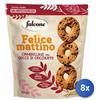 Falcone 8x Multipack Falcone Biscotti Frollini Ciambel.Cioccolataol Gr 500