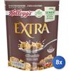 Kellogg's 8x Multipack Kellogg'S Extra Cioccolato Nocciola Gr.375