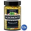 Agromonte 12x Multipack Agromonte I Pesti Al Basilico Gr 100