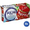 Mutti 8x Multipack Mutti Polpa Pomodoro Gr 400X3 Lattina