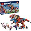LEGO DREAMZzz 2 in 1 Dinosauro Robot C-Rex di Cooper, Action Figure di T.Rex Giocattolo Trasformabile in Pterodattilo con Parti Snodabili e 4 Minifigure, Giochi Creativi per Bambini e Bambine 71484