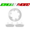 DCM DISCO FRENO ANTERIORE CON PASTIGLIE HONDA XL 600 TRANSALP 1991 1992 1993