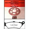 DCM DISCO FRENO ANTERIORE FLOTTANTE DIS1008 + PASTIGLIE APRILIA PEGASO 3 1997 1998