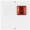 Venitem - Sirena RIALTO L/LED Bianca Lamp. Arancio - 20.201.608