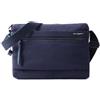 HEDGREN HIC176M Eye M Shoulder Bag Medium + RFID Corduroy Peacoat Blue