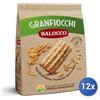 Balocco 12x Multipack Balocco Biscotti Gr 700 Integrali Granfiocchi