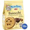Mulino Bianco 10x Multipack Mulino Bianco Biscotti Baiocchi Gr 260 Nocciola