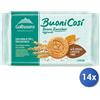 Glabutera 14x Multipack Galbusera Biscotti Buoni Cosi Cereal Senza Zuccheri