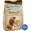 Mulino bianco 12x Multipack Mulino Bianco Biscotti Intrecci Integrali Gr 300