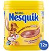 Nestlè 12x Multipack Nesquik Barattolo Gr 500 Nestle