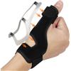 Beugo Tutore Pollice, Tutore Pollice regolabile per entrambe le mani, tutore pollice Flessibile per lo sport, il fitness, l'allenamento, sollevamento pesi, Nero