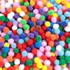 AiQInu 1000 Pezzi Pom Pom, 10mm Sfere Morbide in Vari Colori, Pompon per Lavoretti Creativi, Ideali per Artigianato Bambini, Fai-da-Te e Decorazioni