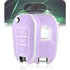 LELNOOS Cover Chiave Auto, Silicone Custodia Chiave Protettiva Copri Chiavi per Peugeot 208 308 508 2008 3008 5008 SW Rifter Partner per Citroen C3 C4 C5 Cactus Picasso Aircross Berlingo, Flip