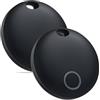 Bestray Tracker Tags, confezione da 2 pezzi, Smart Tracker funziona con Find My App (solo iOS), tracker bagagli per chiavi, zaino, portafoglio, batteria sostituibile, IP67 impermeabile