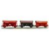 RIVAROSSI HR6118 Set 3 CARRI a tetto girevole a 2 assi, tipo Tds 936 DB
