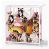 BBLIKE Porta Peluche Giocattolo con Ruote - Zoo Contenitore Giochi Bambini per Orsacchiotti, Scatola Organizer Giochi Bambini, Baule per Animali di Peluche e Palle (Rosa)