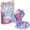 CRAZE Galupy Sirena in tasca - 1x figurina di unicorno con pinna di sirena, mini set da gioco pieghevole con figurina di unicorno - giocattolo per bambina unicorno