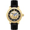Thomas Earnshaw, Longcase ES-8011-03 - Orologio da Polso, Uomo, Display Analogico, Cinturino in Pelle, Nero