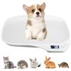 BORDEAG Bilancia digitale per animali di piccola taglia, pesaanimali di piccola taglia, 15 kg (± 1 gram), con display LCD, per gattini, cuccioli, criceti