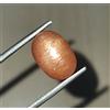 colori di gemme 5,08 Ct Naturale 4 Raggi Stella Dorata Pietra del Sole Ovale Cabochon Qualità...