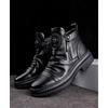 Pelle Pelle 👢 Stivaletti Chelsea Uomo con Plateau - Stivali Casual Eleganti alla Caviglia