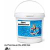 Pastiglie multifunzione 250 g piscina - Cloro a lenta dissoluzione 5 kg