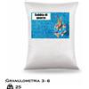 Sabbia di quarzo sferico per filtri piscina - granulometria 3-6 mm | Confezione da 25 Kg