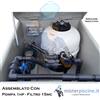 Locale Tecnico Preassemblato in vetroresina | Modello DELTA M per Piscine Standard