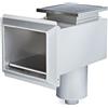 Skimmer in Acciaio Inox AISI 316L - Per Piscine in C.A. o Liner