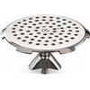 Bocchetta Geiser in Acciaio Inox AISI 316 per Piscine in Cemento Armato | Piattello Multifori