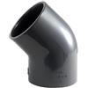 Gomito 45° in PVC per Tubazioni Piscina Incollaggio