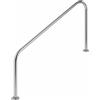 Corrimano 2 curve con Flange - 3 MISURE