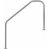 Corrimano 3 curve con Flange