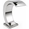 Cascata piscina inox Mini Bali AISI 316L lucida e nera | Ancoraggio incluso