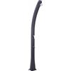 Doccia Solare POP Curva in Polietilene con Lavapiedi 22 L