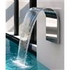Cascata Inox HADAR AISI 316L per Piscina