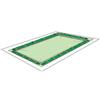 COPERTURA INVERNALE DA 220/210 GR CON TUBOLARI INCLUSI - DIMENSIONE COPERTURA 7.5 mt X 5.5 mt