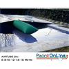 SALAMOTTO AD ARIA AIRTUBE Ø PIATTO 100 CM IN PVC CALANDRATO CON VALVOLA A VITE, TUBO DI RACCORDO E POMPA A PEDALE