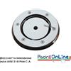 BOCCHETTA IMMISSIONE A PAVIMENTO 2'' IN ACCIAIO INOX PER CEMENTO ARMATO - ACCESSORI PER PISCINE