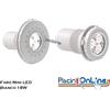 FARO MINI LED BIANCO 18 WATT PER RIVESTIMENTO C.A./LINER IDEALI ANCHE PER SCALE E SPA