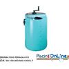 SERBATOIO GRADUATO IN POLIETILENE DA 50 - 100 - 300 - 500 - 1000 LITRI - PER PRODOTTI CHIMICI DELLA PISCINA