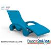 SEDUTA SDRAIO GALLEGGIANTE - SERENDIPITY CHAISE - IN POLIETILENE HD CON SISTEMA DI SEDUTA REGOLABILE - VARI COLORI