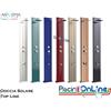 DOCCIA SOLARE IN ALLUMINIO - DADA STRAIGHT SERIE TOP LINE 2018 - CON SERBATOIO DA 40 LITRI IDEALE PER BORDO PISCINA