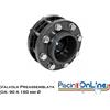 VALVOLA DI RITEGNO A CLAPET PRE-ASSEMBLATA - DA 90 A 160 MM Ø