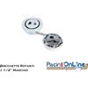 BOCCHETTE ROTANTI CON FILETTO DA - 1 1/2' - MASCHIO NELLE VERSIONI BIANCO O CROMATO
