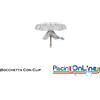 BOCCHETTA DI IMMISSIONE DA FONDO IN ACCIAIO INOX CON CLIP PER CLS