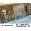 CASCATA PER PISCINA IN ABS DA MURARE - MAGIC FALLS - VERSIONE DI GETTO - EFFETTO PIOGGIA