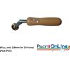 RULLINO DA 28 MM IN OTTONE PER POSA PVC ARMATO.