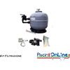 KIT FILTRAZIONE CON FILTRO IN RESINA LAMINATA PER PISCINE DA 55 A 120 MC - 3 MODELLI